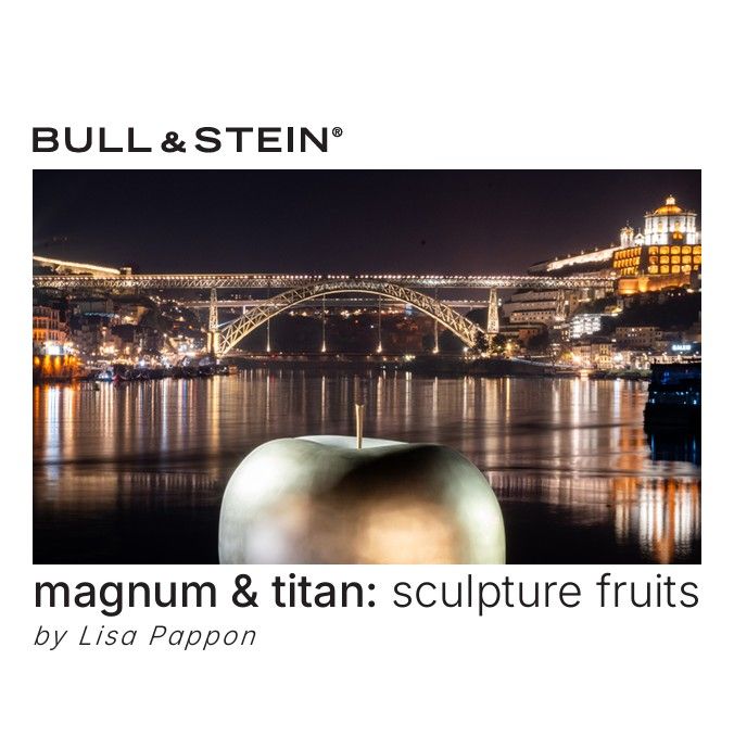 magnum & titan: sculpture fruits